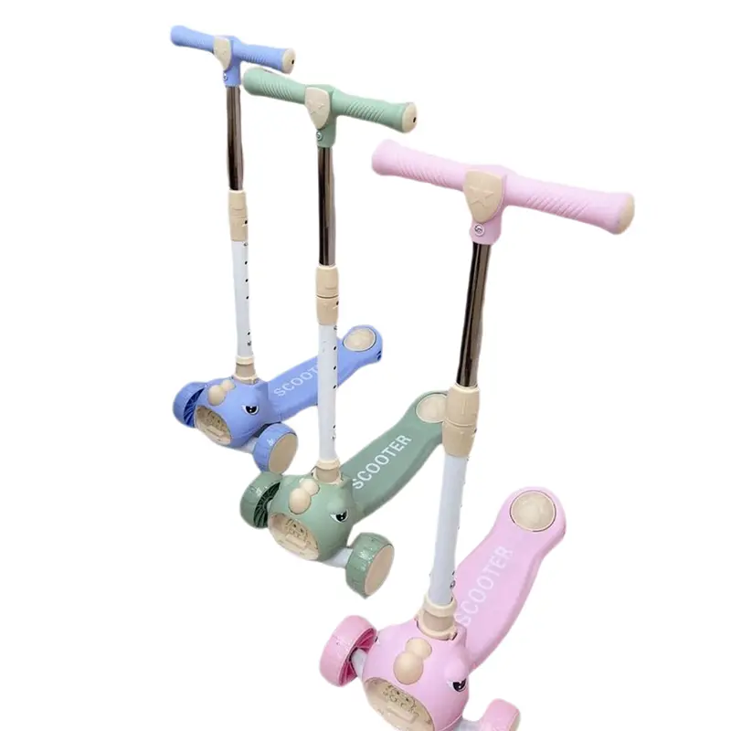 (Net) Foldable Scooter 3 WheelsBlue