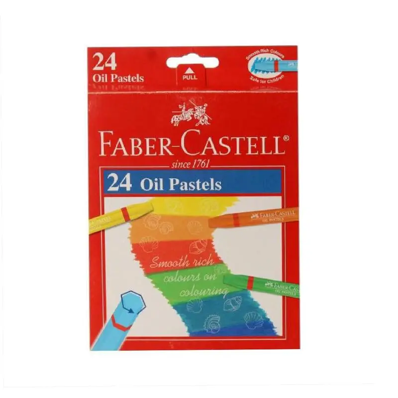 (NET) Faber Castell Oil Pastel 74mm 24 Colors