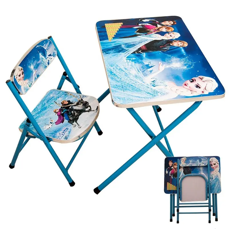 (NET) Foldable Characters Kids Table & Chair SetLol