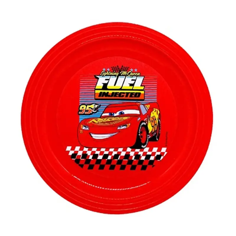 (Net) Herevin Plastic Plate - Cars