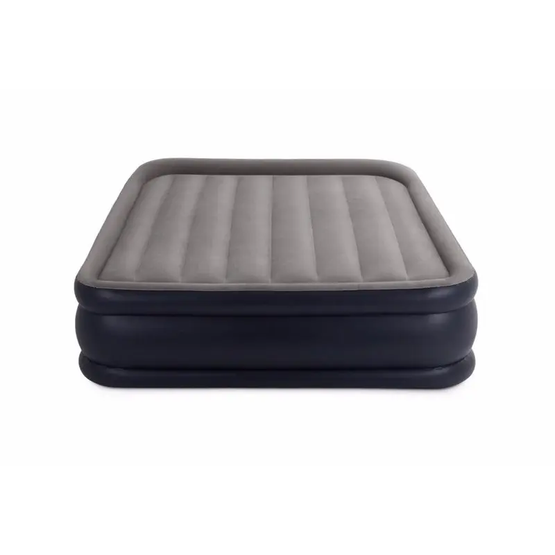 (NET) Intex  Airbed Queen Deluxe Pillow Rest Foldable Air Mattress