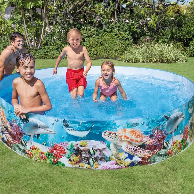 (NET) Intex POOL Snapset 56453  Pool Hard Baby Reef, 244 x 46 cm / 58472NP / 58472