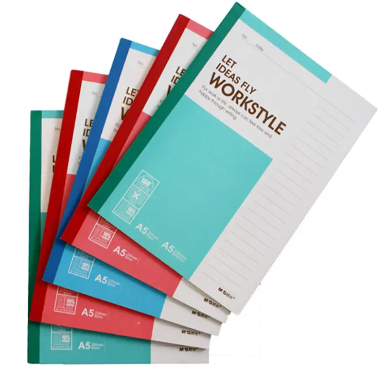 (NET) M&G spiral book A5 50 sheets-Lines Turn from bottom to top