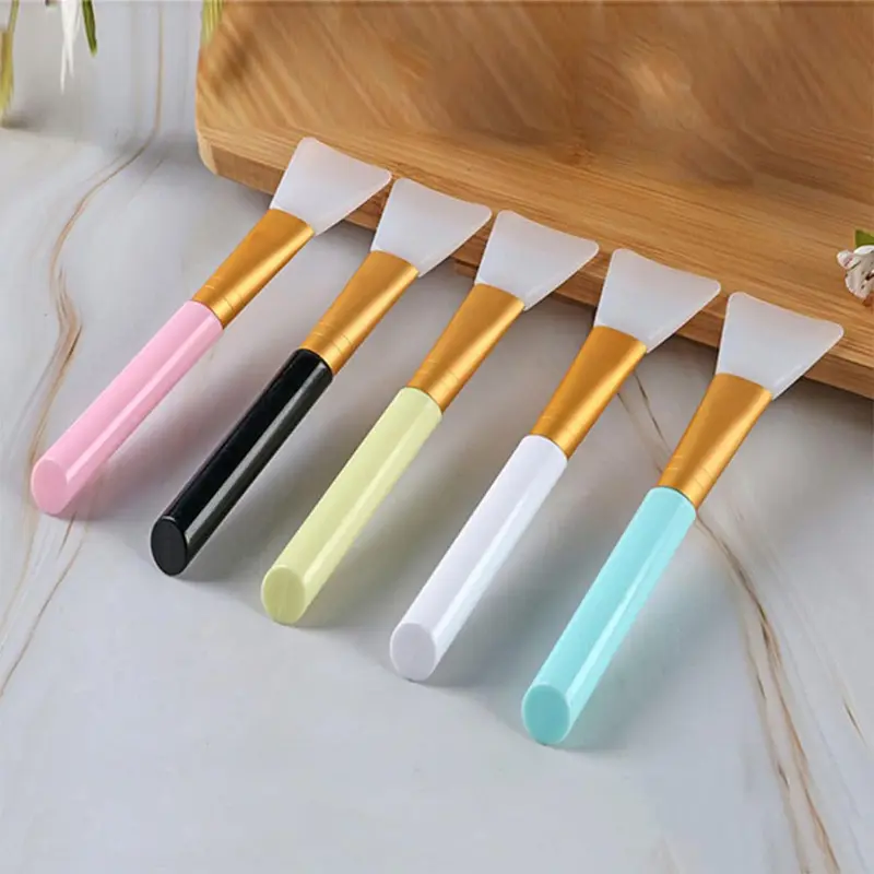 (NET)Makeup Brushes Face Mask Brush SiliconeGreen