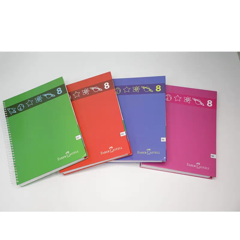 (NET)Faber-Castell Univ.5 Subjt. A5 Spiral 144sh 70g Sqrd.