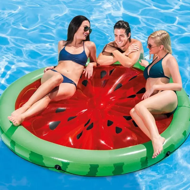 (NET)Intex Inflatable island watermelon 183x23 / 56283EU