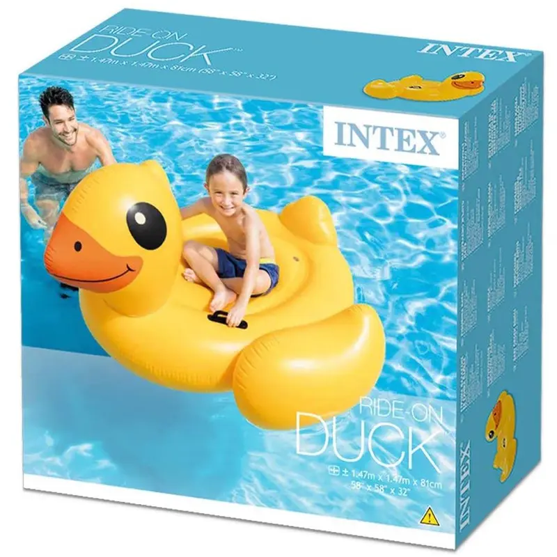 (NET)Intex inflatable Yellow Duck