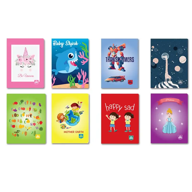 **(NET)** Opp Designed 48 Sheets 16.5 x 21 cm 96 Pages - 2 LinePrincess
