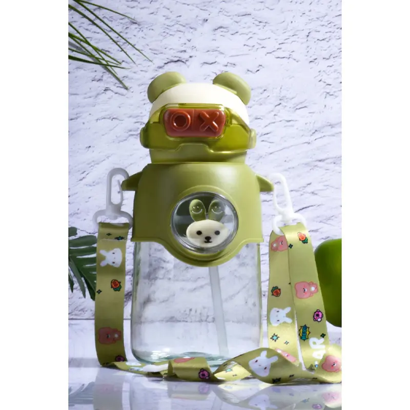 (Net)Plastic Water Bottle 600mlGreen