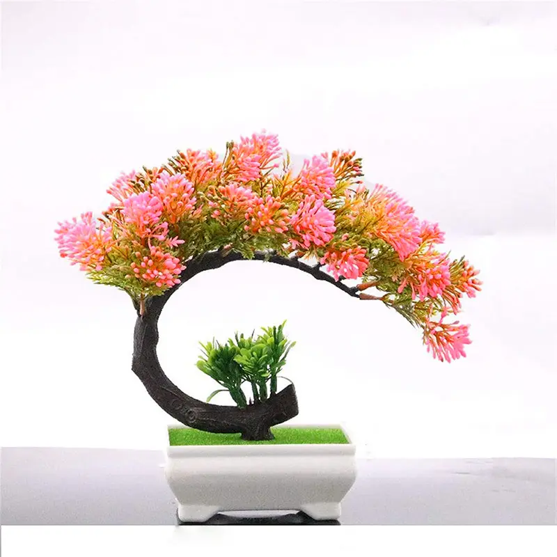 **(NET)**Artificial Plants Bonsai Small Tree Pot Plant Flowers Table Decoration Decor / 22FK176Somo
