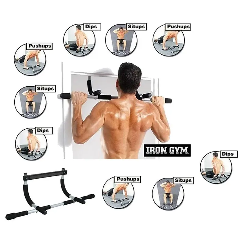 **NET**Iron Gym Total Upper Body Workout Bar / 6091254397569 / KC-145