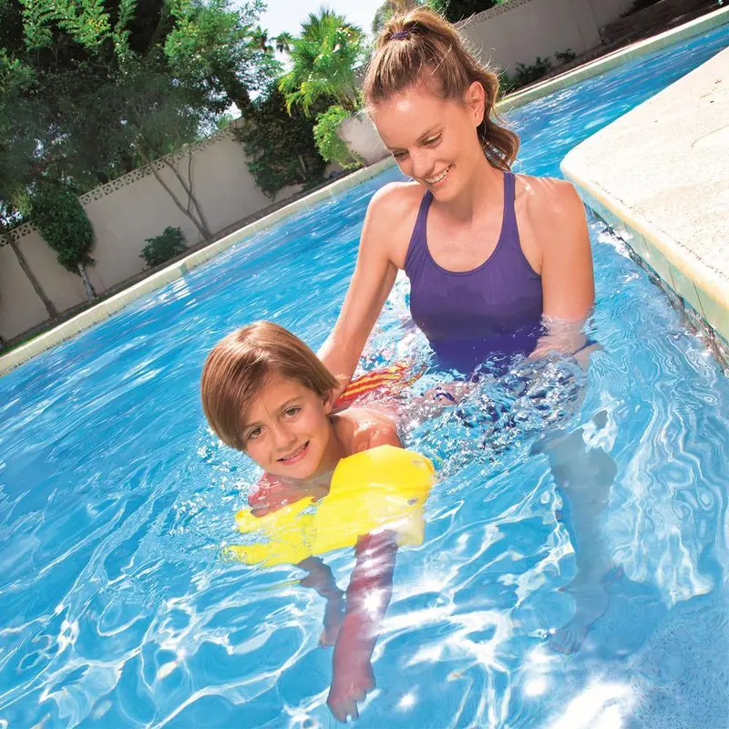 Bestway 32005 Colored Pool Armbands For Kids 20 X 20 CmOrange
