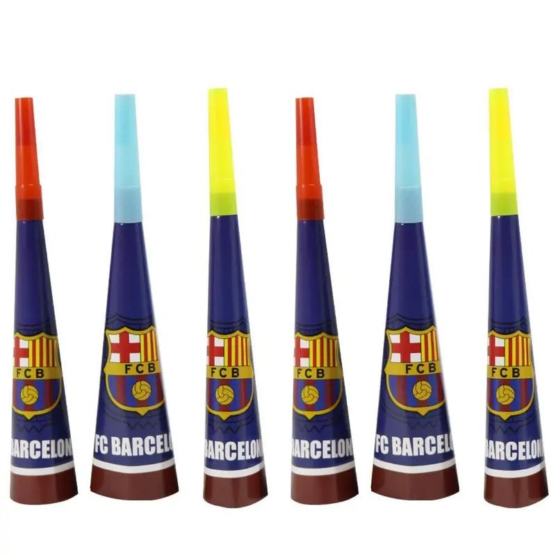 Birthday- Barcelona Paper Horn (6 Pcs)