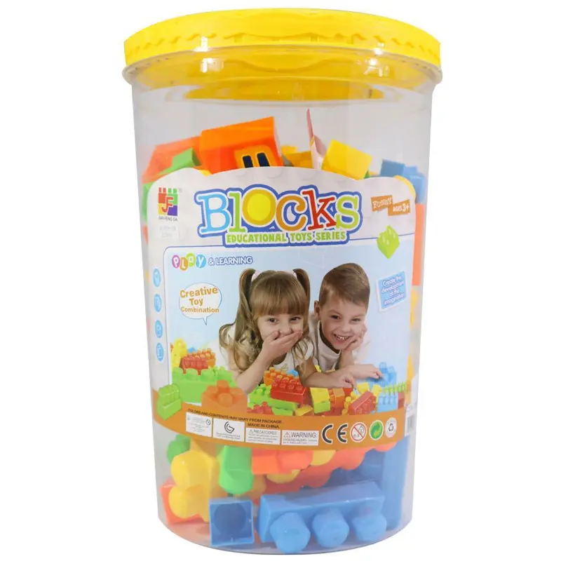 Blocks Happy Time Set ( 127 Pcs)Yellow
