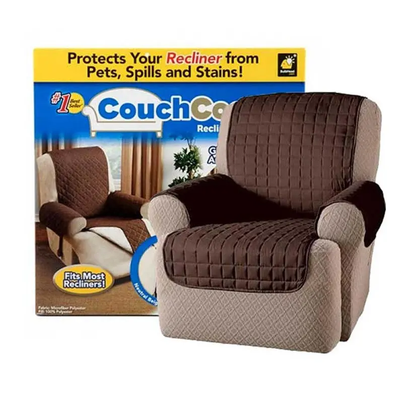 Reversible Single CouchCoat Recliner Cover / 5878
