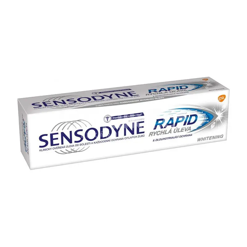 Sensodyne Tooth Paste Rapid Rychla Uleva Whitening 75Ml