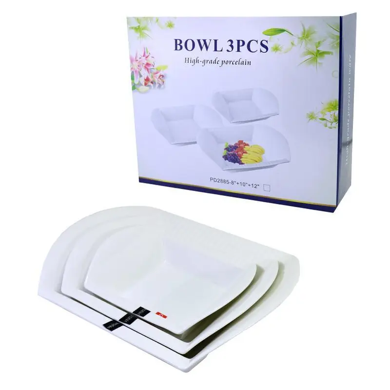 Set Of 3 pcs Porcelain Bowls