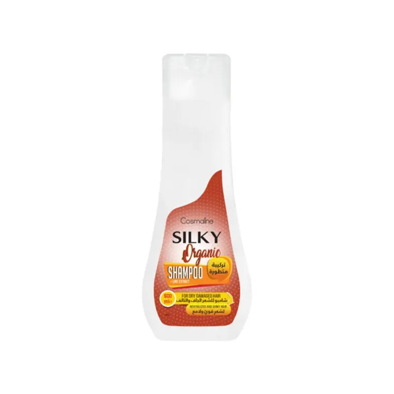 SILKY ORGANIC SHAMPOO FOR DRY DAMAGED HAIR 500ml / B0003371