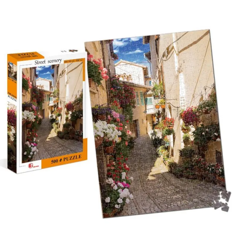 Street Scenery 500 PCS Puzzle