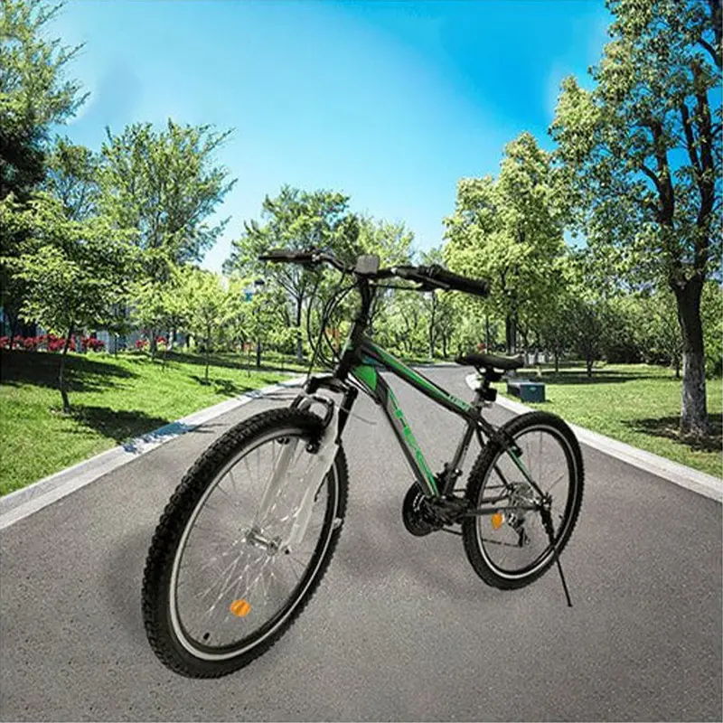 Tec Titan Bike Grey Green with Shimano
