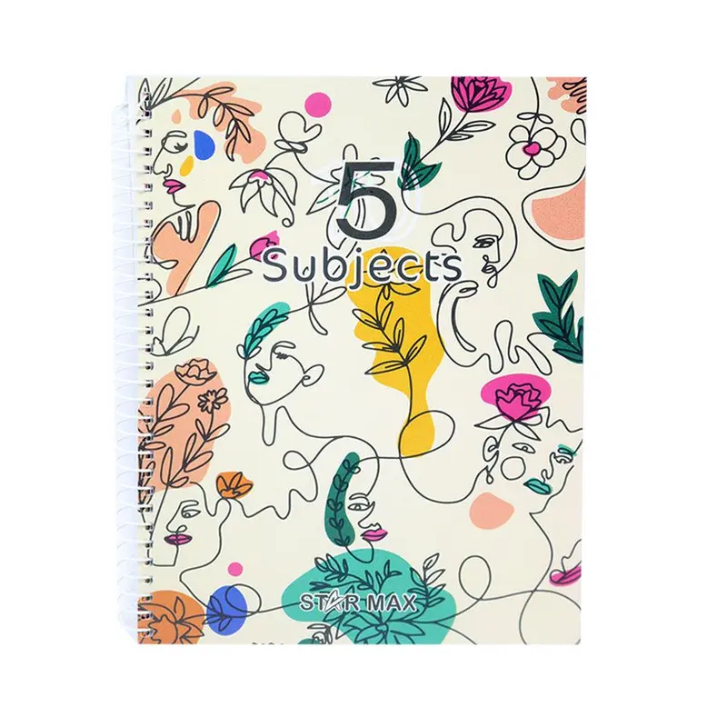 Star Max 10 subjects Copybook A4 - 240 sheets - 480 pages - SeyesFlower