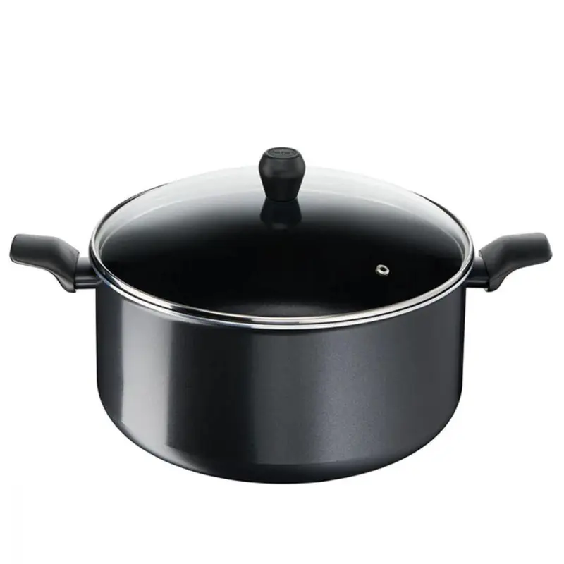 Tefal Cook N Clean 24cm Stewpot   Lid, Aluminum Non Stick / B2984683