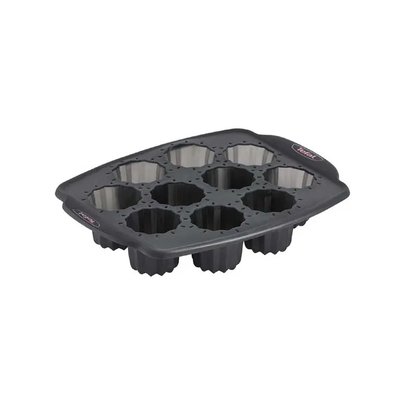 Tefal Crispy Bake Silicone Black Cannele Tray 2921 cm / J4172014