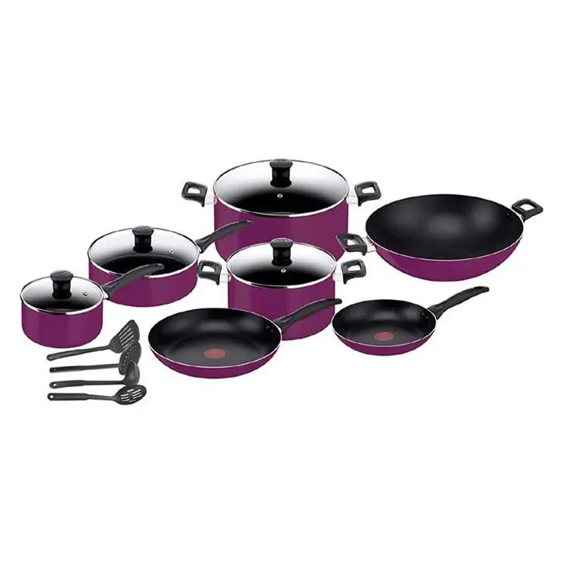 Tefal Simply Cook 15 Pieces Set Purple / B093SE86