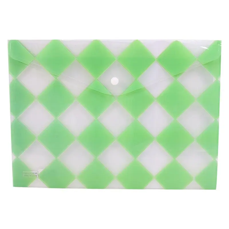 Transparent File Holder Big Squared / Q-76 / FC3312-001 / K-152Fuchsia