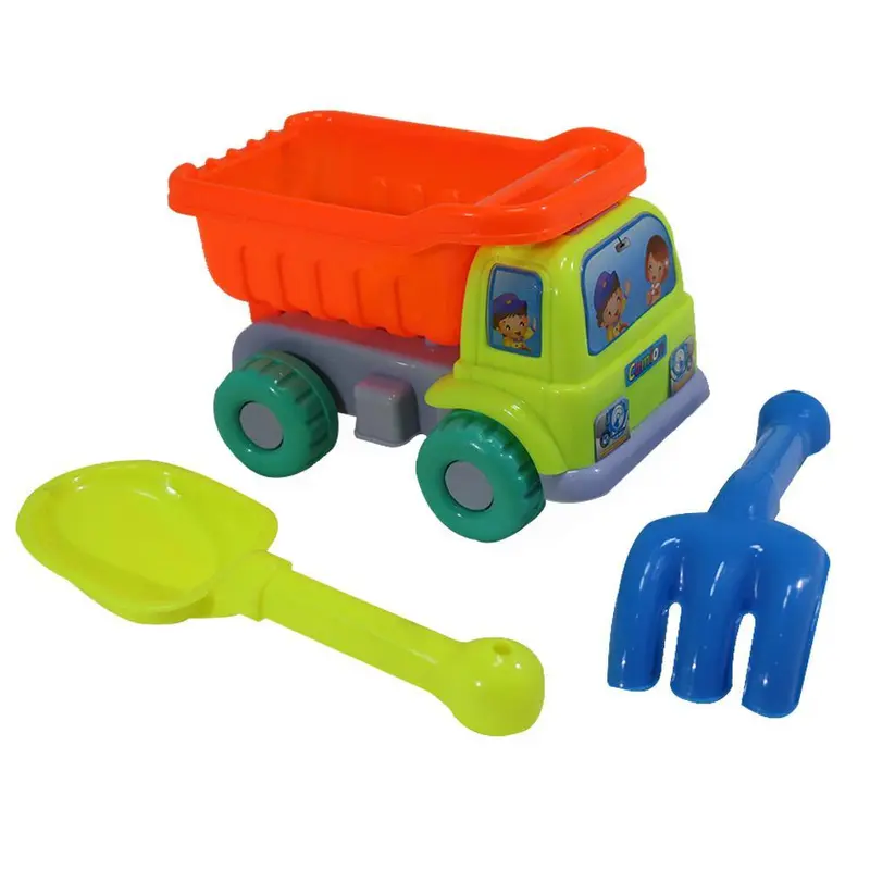 Truck Beach Toys SetYellow