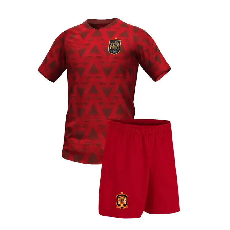 World cup Kids Football Spain team Costume Set24