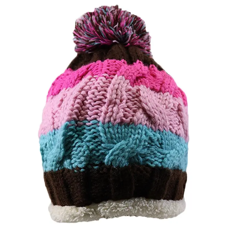 Winter Wool Hat / L-331Pink