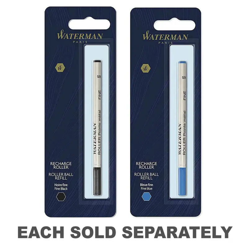 Waterman Pen Refill 0.7mm Roller Ball FineBlack