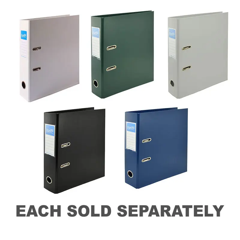 Bantex Standard Lever Arch File 70mm (A4)Black