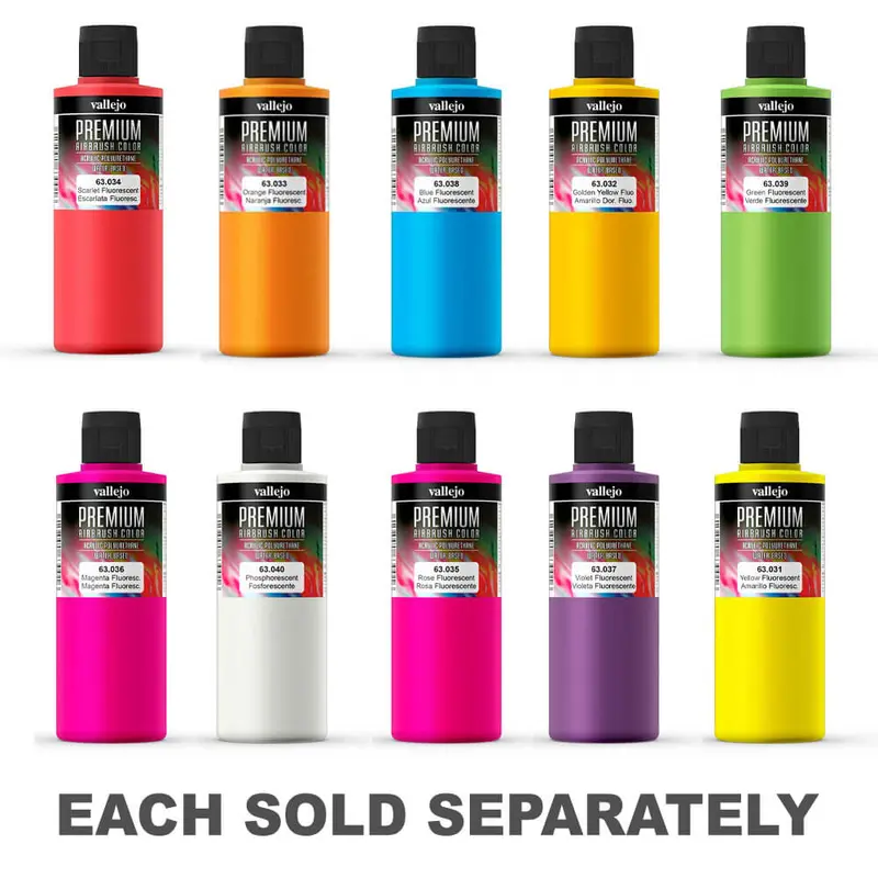 Vallejo Premium Colour Fluorescent 200mLPhosphorescent