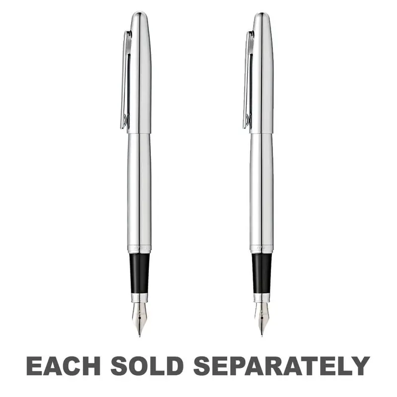 Sheaffer VFM Chrome Fountain PenFine
