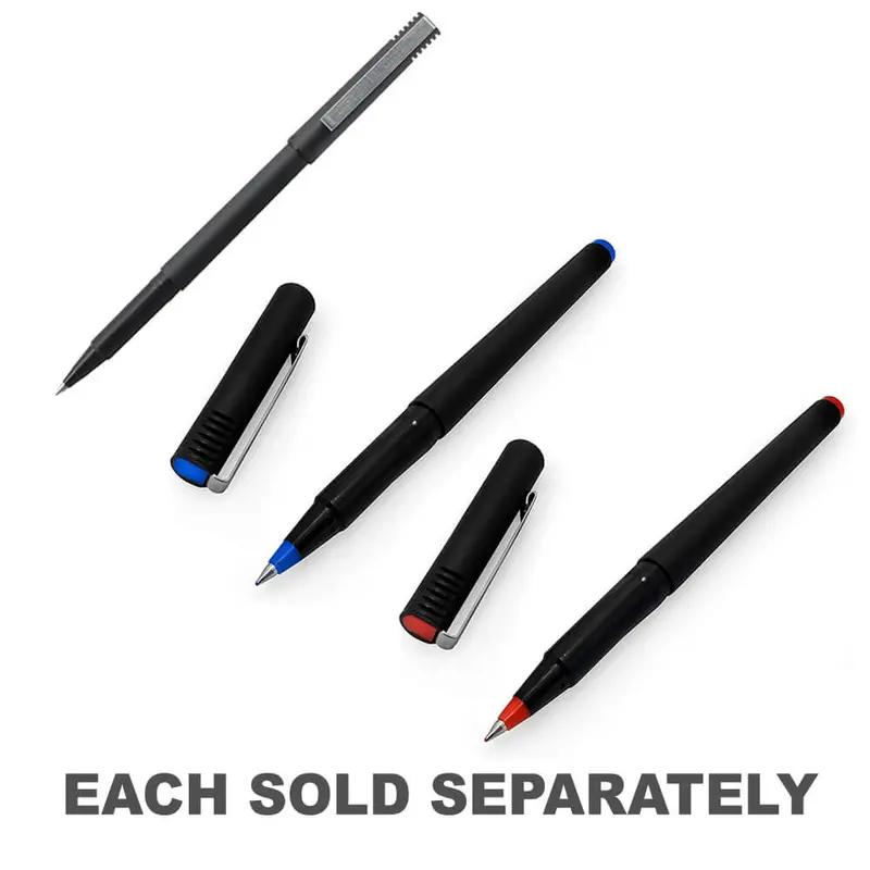 Uni Micro Metal Tip Rollerball Pen (Box of 12)Black