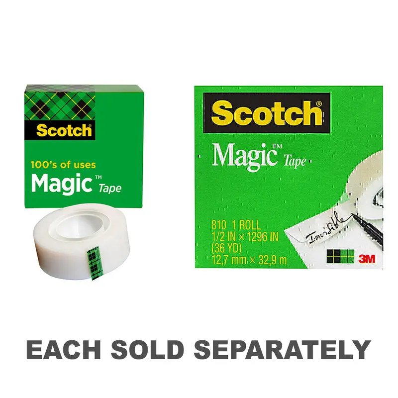 Scotch Magic Tape (Box of 12)12mmx33m