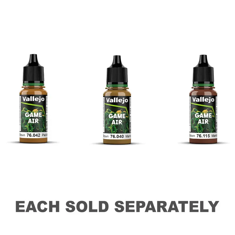 Vallejo Game Air Acrylic Paint 18mL (Brown)Grunge