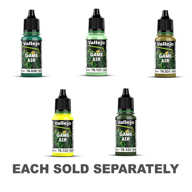 Vallejo Game Air Acrylic Paint 18mL (Green)Angel