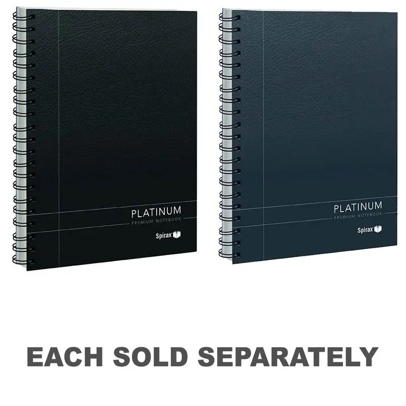 Spirax Platinum Notebook (Pack of 5)A5